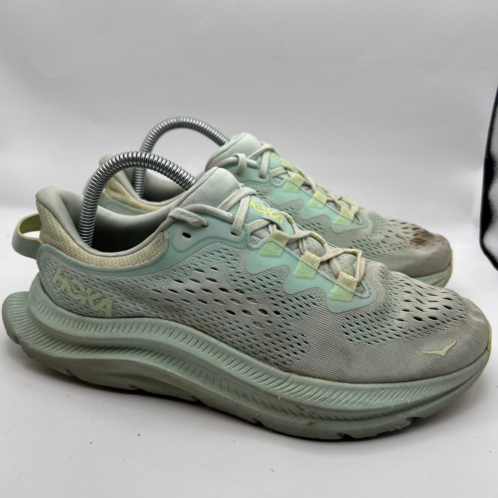 Hoka One Kawana 2 Sage Green Running Shoes Women 8 Walking Cushioned comfort